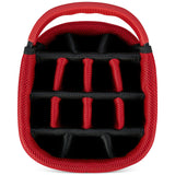 Big Max Aqua Hybrid 4 Waterproof Standbag, Black / Charcoal / Red - Golflaedchen.de