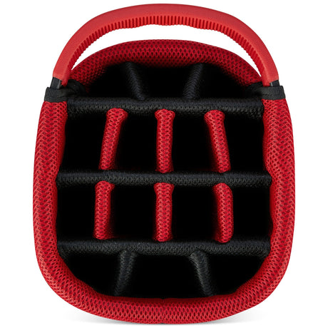 Big Max Aqua Hybrid 4 Waterproof Standbag, Black / Charcoal / Red - Golflaedchen.de
