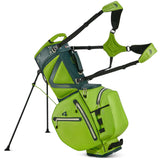 Big Max Aqua Hybrid 4 Waterproof Standbag, Forest Green / Lime - Golflaedchen.de