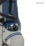 Big Max Aqua Hybrid 4 Waterproof Standbag, Navy / Grey / Lime - Golflaedchen.de