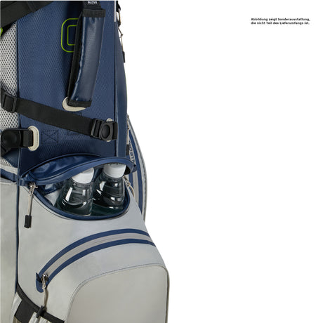 Big Max Aqua Hybrid 4 Waterproof Standbag, Navy / Grey / Lime - Golflaedchen.de