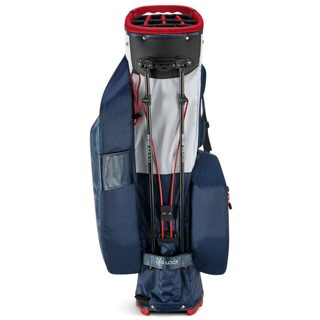 Big Max Aqua Hybrid 4 Waterproof Standbag, Navy / White / Red - Golflaedchen.de