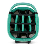 Big Max Aqua Hybrid 4 Waterproof Standbag, White / Grey / Mint - Golflaedchen.de