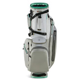 Big Max Aqua Hybrid 4 Waterproof Standbag, White / Grey / Mint - Golflaedchen.de