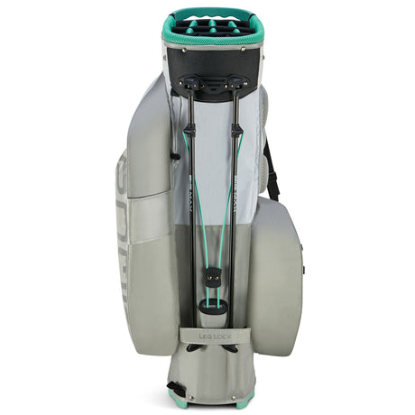 Big Max Aqua Hybrid 4 Waterproof Standbag, White / Grey / Mint - Golflaedchen.de