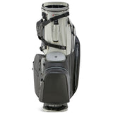 Big Max Aqua Hybrid 4 Waterproof Standbag, Grey / Silver - Golflaedchen.de