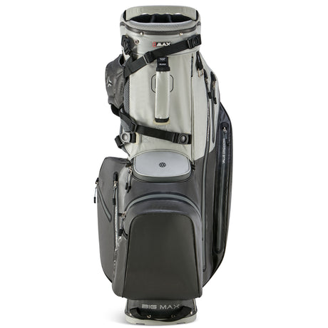 Big Max Aqua Hybrid 4 Waterproof Standbag, Grey / Silver - Golflaedchen.de