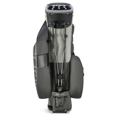 Big Max Aqua Hybrid 4 Waterproof Standbag, Grey / Silver - Golflaedchen.de