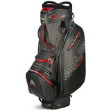 Big Max 2026 Aqua Sport 4 Waterproof Cartbag, Dunkelgrau / Schwarz / Rot - Golflaedchen.de