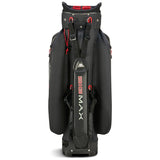 Big Max 2026 Aqua Sport 4 Waterproof Cartbag, Dunkelgrau / Schwarz / Rot - Golflaedchen.de
