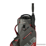 Big Max 2026 Aqua Sport 4 Waterproof Cartbag, Dunkelgrau / Merlot - Golflaedchen.de