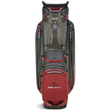 Big Max 2026 Aqua Sport 4 Waterproof Cartbag, Dunkelgrau / Merlot - Golflaedchen.de
