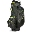 Big Max 2026 Aqua Sport 4 Waterproof Cartbag, Dunkelgrün / Schwarz / Lime - Golflaedchen.de
