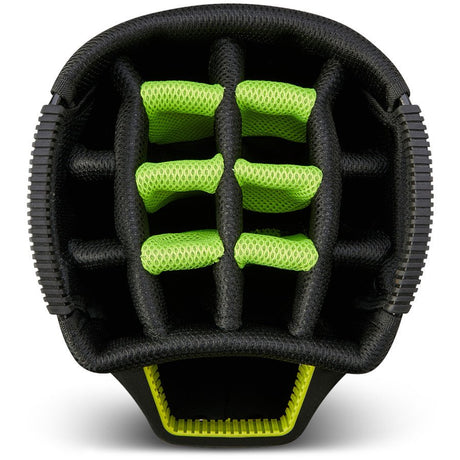 Big Max 2026 Aqua Sport 4 Waterproof Cartbag, Dunkelgrün / Schwarz / Lime - Golflaedchen.de
