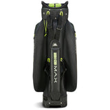 Big Max 2026 Aqua Sport 4 Waterproof Cartbag, Dunkelgrün / Schwarz / Lime - Golflaedchen.de