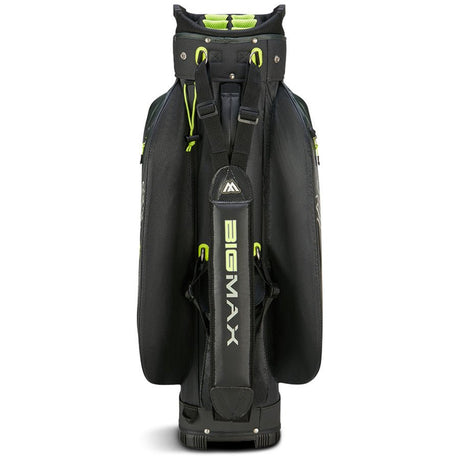 Big Max 2026 Aqua Sport 4 Waterproof Cartbag, Dunkelgrün / Schwarz / Lime - Golflaedchen.de