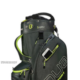 Big Max 2026 Aqua Sport 4 Waterproof Cartbag, Dunkelgrün / Schwarz / Lime - Golflaedchen.de