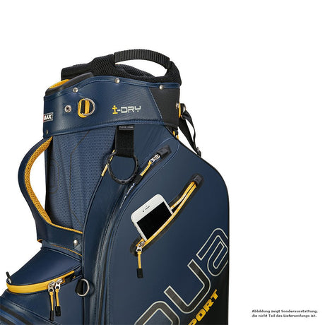 Big Max 2026 Aqua Sport 4 Waterproof Cartbag, Navy / Schwarz / Orange - Golflaedchen.de