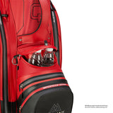 Big Max 2026 Aqua Sport 4 Waterproof Cartbag, Rot / Schwarz - Golflaedchen.de