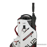Big Max 2026 Aqua Sport 4 Waterproof Cartbag, Offwhite / Schwarz / Merlot - Golflaedchen.de