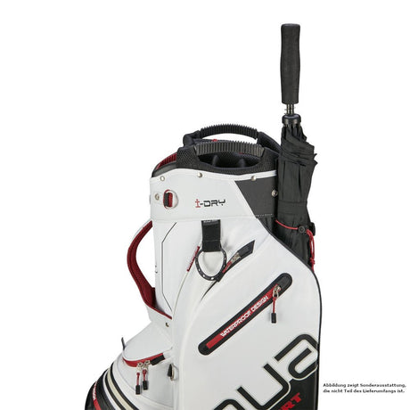 Big Max 2026 Aqua Sport 4 Waterproof Cartbag, Offwhite / Schwarz / Merlot - Golflaedchen.de