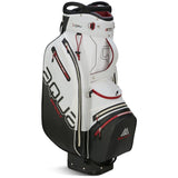 Big Max 2026 Aqua Sport 4 Waterproof Cartbag, Offwhite / Schwarz / Merlot - Golflaedchen.de