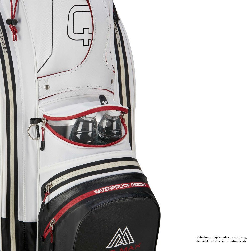 Big Max 2026 Aqua Sport 4 Waterproof Cartbag, Offwhite / Schwarz / Merlot - Golflaedchen.de