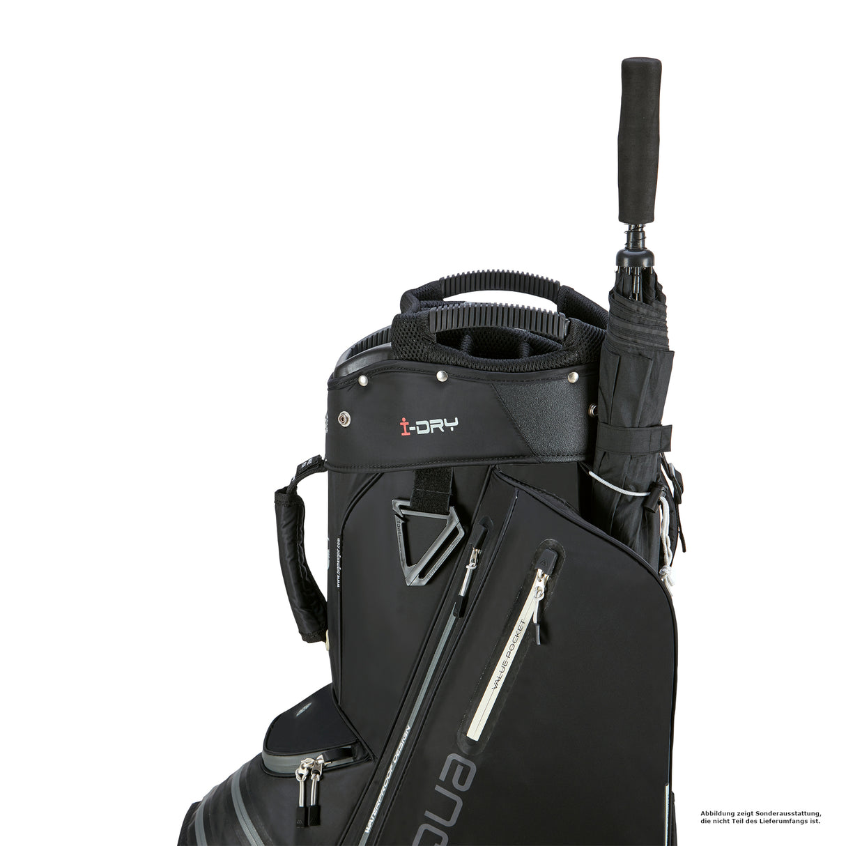 Big Max Aqua Style 4 Waterproof Cartbag, Schwarz - Golflaedchen.de