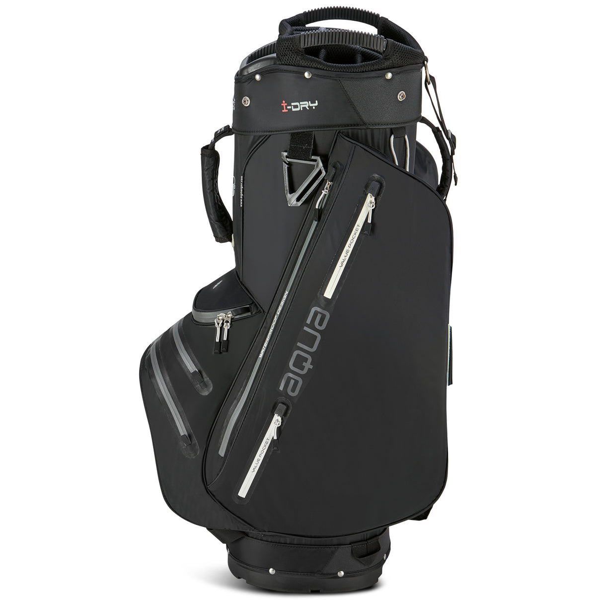 Big Max Aqua Style 4 Waterproof Cartbag, Schwarz - Golflaedchen.de