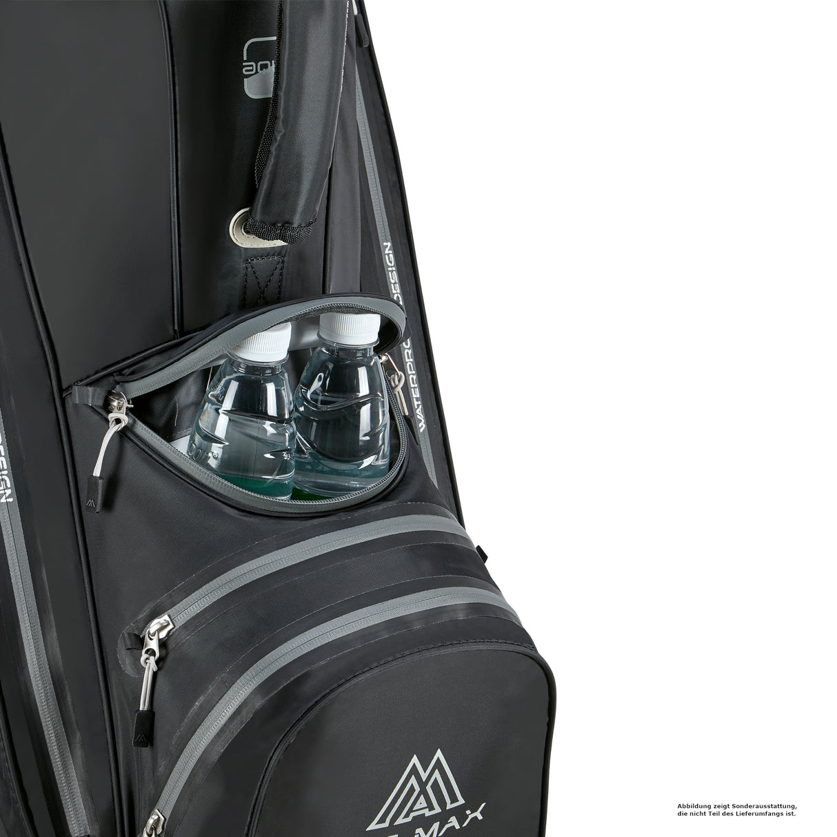 Big Max Aqua Style 4 Waterproof Cartbag, Schwarz - Golflaedchen.de