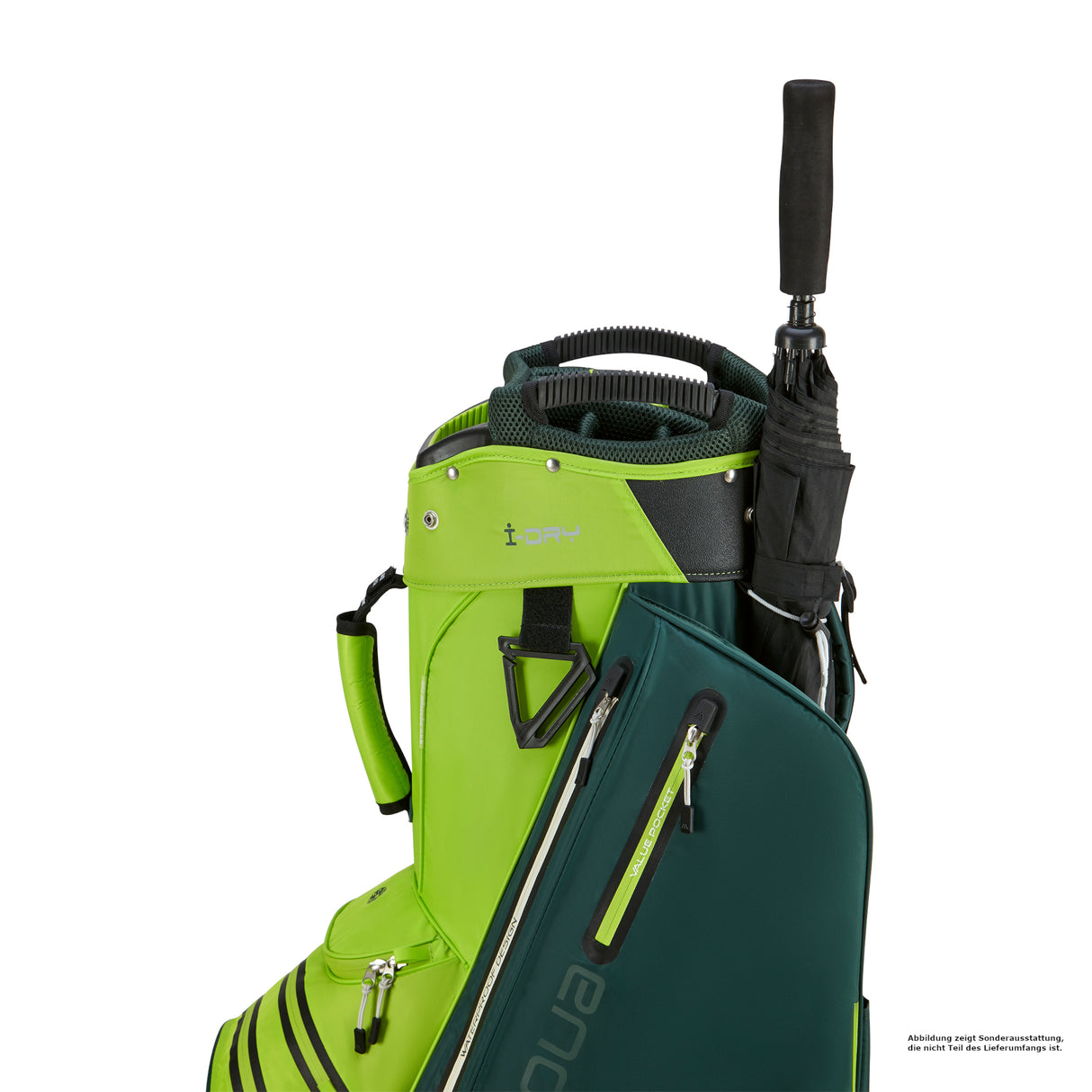 Big Max Aqua Style 4 Waterproof Cartbag, Grün - Golflaedchen.de