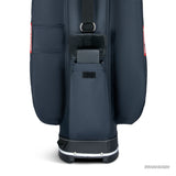 Big Max Aqua Style 4 Waterproof Cartbag, Weiß / Navy / Rot - Golflaedchen.de