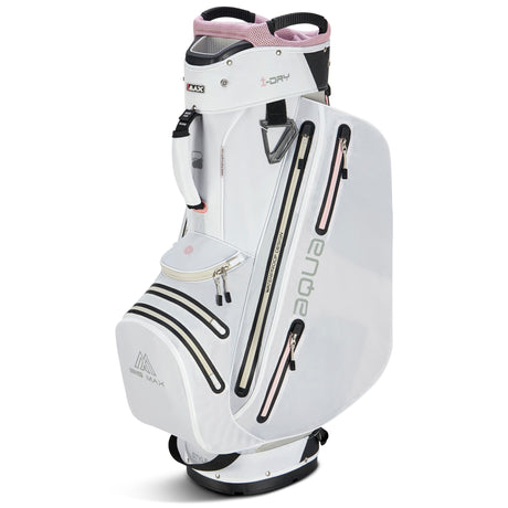 Big Max Aqua Style 4 Waterproof Damen Cartbag, Weiß / Pink - Golflaedchen.de