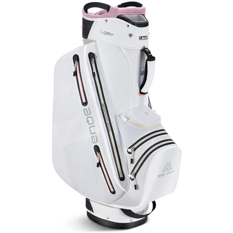 Big Max Aqua Style 4 Waterproof Damen Cartbag, Weiß / Pink - Golflaedchen.de