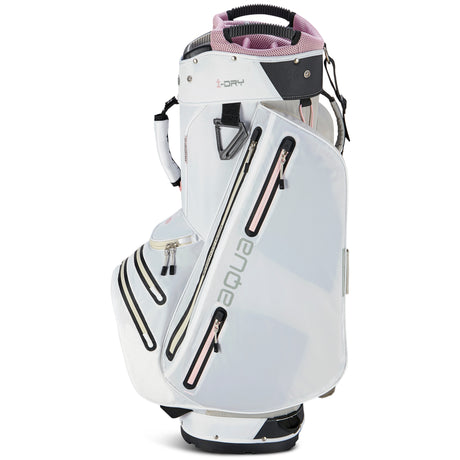 Big Max Aqua Style 4 Waterproof Damen Cartbag, Weiß / Pink - Golflaedchen.de