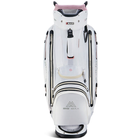 Big Max Aqua Style 4 Waterproof Damen Cartbag, Weiß / Pink - Golflaedchen.de