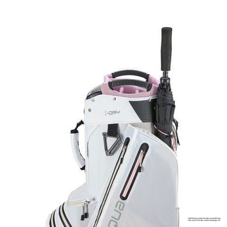 Big Max Aqua Style 4 Waterproof Damen Cartbag, Weiß / Pink - Golflaedchen.de