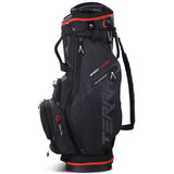 Big Max Terra Sport Cartbag / Golfbag, Schwarz / Rot - Golflaedchen.de