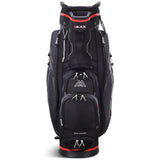 Big Max Terra Sport Cartbag / Golfbag, Schwarz / Rot - Golflaedchen.de