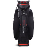 Big Max Terra Sport Cartbag / Golfbag, Schwarz / Rot - Golflaedchen.de