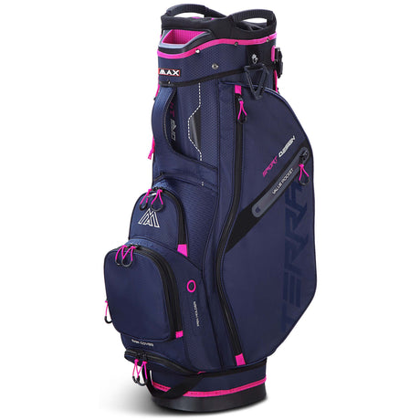 Big Max Terra Sport Damen Cartbag / Golfbag, Blau / Fuchsia - Golflaedchen.de