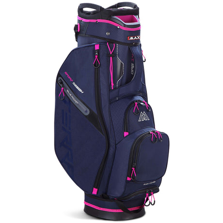 Big Max Terra Sport Damen Cartbag / Golfbag, Blau / Fuchsia - Golflaedchen.de