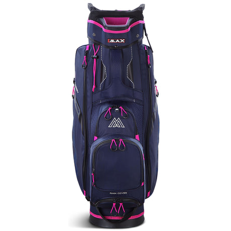 Big Max Terra Sport Damen Cartbag / Golfbag, Blau / Fuchsia - Golflaedchen.de