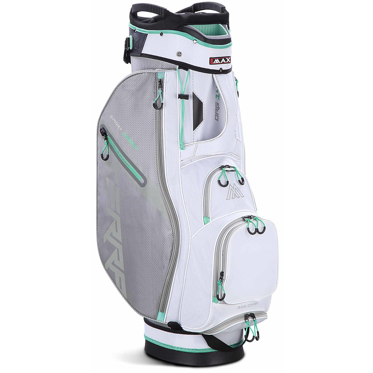 Big Max Terra Sport Damen Cartbag / Golfbag, Weiß / Silbergrau / Mintgrün - Golflaedchen.de