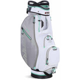 Big Max Terra Sport Damen Cartbag / Golfbag, Weiß / Silbergrau / Mintgrün - Golflaedchen.de