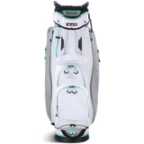 Big Max Terra Sport Damen Cartbag / Golfbag, Weiß / Silbergrau / Mintgrün - Golflaedchen.de