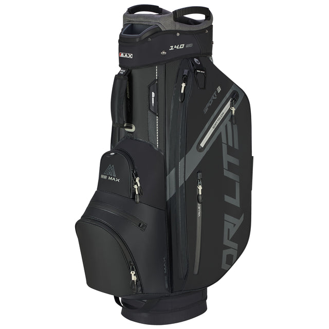 Big Max Dri Lite Sport 3 Waterproof Cartbag, Schwarz - Golflaedchen.de