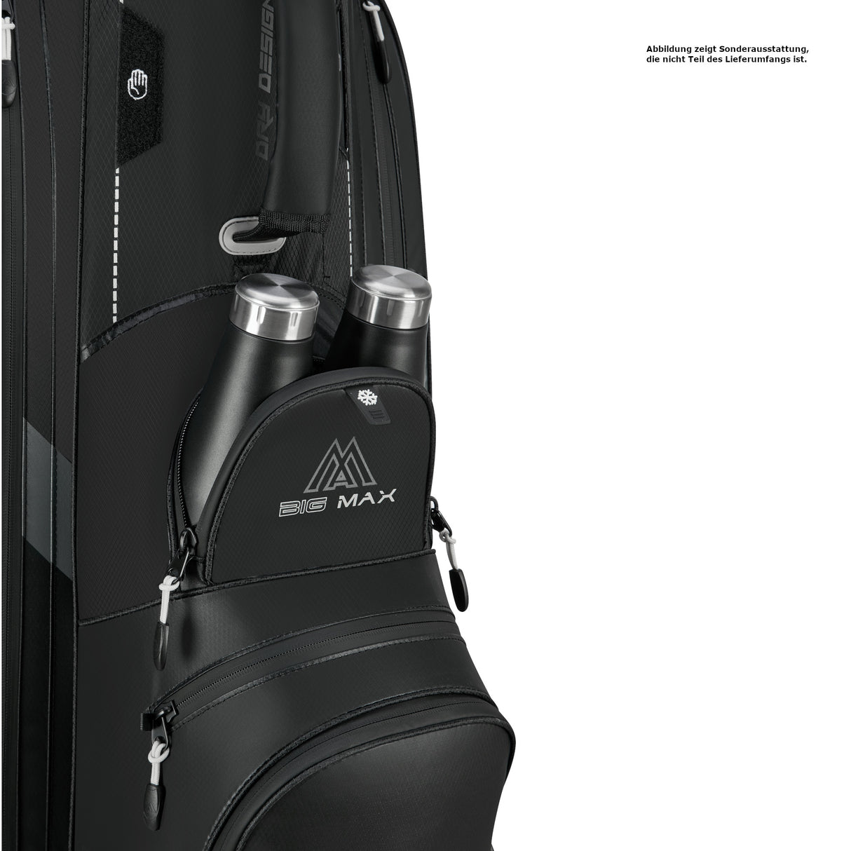 Big Max Dri Lite Sport 3 Waterproof Cartbag, Schwarz - Golflaedchen.de