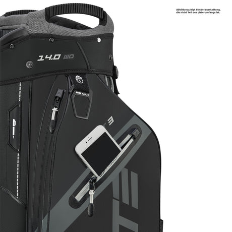 Big Max Dri Lite Sport 3 Waterproof Cartbag, Schwarz - Golflaedchen.de