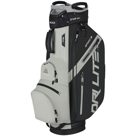 Big Max Dri Lite Sport 3 Waterproof Cartbag, Schwarz / Taupe - Golflaedchen.de